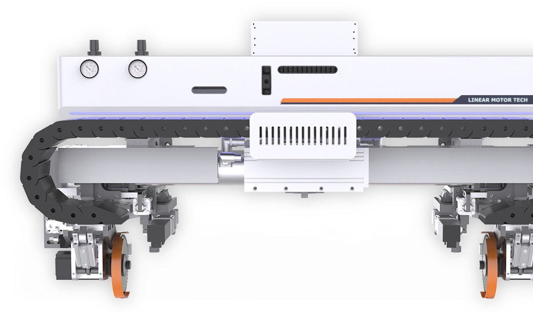 Magnetic levitation horizontal trimming